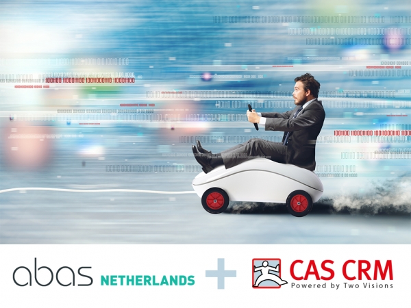 Abas Nederland en Two Visions werken intensiever samen met CAS CRM